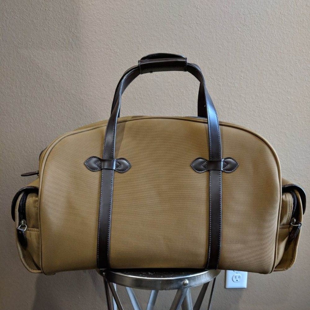 Vintage Polo Ralph Lauren carry on luggage bag